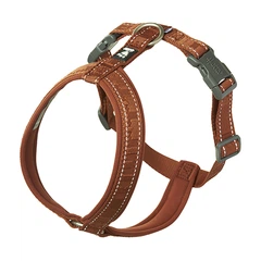 Анатомічна шлейка для собак Hurtta Casual Y-harness 90-100 Коричневий