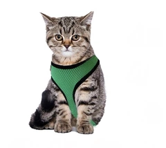 Xtep Шлея для собак і кішок Сітка Size S Green шия 25 обхват грудей 30-38 см