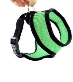 Xtep Шлея для собак і кішок Сітка Size S Green шия 25 обхват грудей 30-38 см