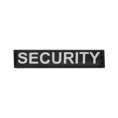 Waudog Змінний напис "Dog Ехтrеме" "SECURITY" мала для шлейки "POLICE" 1-2 розміру, чорний