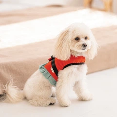 Шлея для собак Pet Fashion Monika червоний розмір XS2
