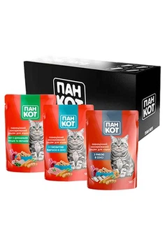 Пан Кіт Корм для котів