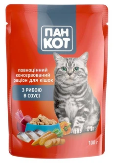 Пан Кіт Корм для котів