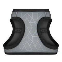 Шлея для собак м'яка WAUDOG Clothes c QR-паспортом, світловідбивна, S2 B 46-50 см, C 43-45 см (2931)