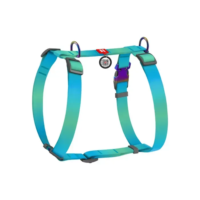Шлея для собак Collar Nylon Recycled M - блакитний