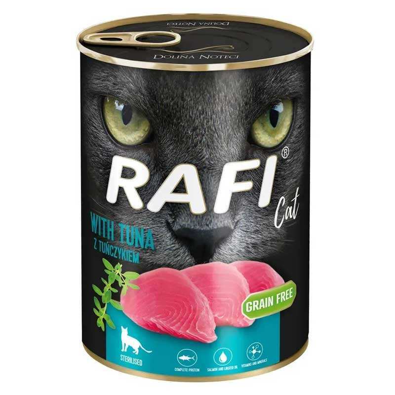 Rafi Корм з м'ясо та м'ясні субпродукти риба тунець для котів