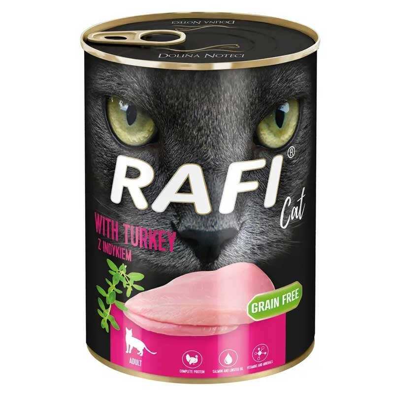 Rafi Корм з качка м'ясо та м'ясні субпродукти для дорослих котів