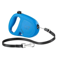 Повідець-рулетка для собак зі шнуром Ferplast FLIPPY ONE CORD SMALL, блакитний