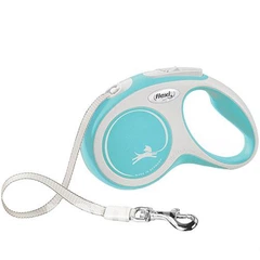 Рулетка-повідець Flexi New Comfort XS стрічка 3м/12кг блакитний