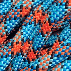 Повідець вільні руки для собак SPES hands free 2в1, 3м/8 мм, blue orange
