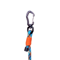 Повідець вільні руки для собак SPES hands free 2в1, 3м/8 мм, blue orange