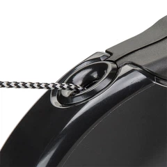 Повідець-рулетка Ferplast Amigo Cord Long Black для собак із шнуром