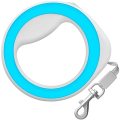 Collar Повідець-рулетка WAUDOG R-leash, до 40 кг/2,9 м, світловідбивна стрічка