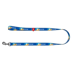 Collar Повідець для собак нейлоновий WAUDOG Nylon малюнок "Прапор", розмір S, Ш 15 мм, Д 122 см