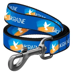 Повідець для собак Waudog Nylon Прапор S 15 мм х 122 см (4915-0229 Col)