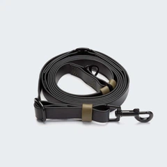 Біотановий повідець вільні руки для собак Cloud7 Hands-Free-Leash Ipanema Чорний 1,6 - 2,6 м One Size