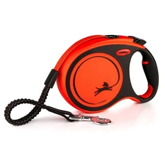 Рулетка для собак Flexi Xtreme L 5м/55кг, помаранчева (Лента) 8034606
