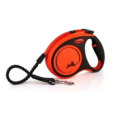 Рулетка для собак Flexi Xtreme М 5м/35кг, помаранчева (Лента) 8034309