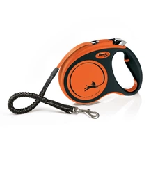 Рулетка-повідець Flexi Xtreme стрічка 3м/15кг, помаранчевий, XS