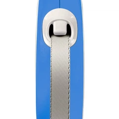 Рулетка для собак Flexi Comfort Long L 8м/50кг, синя (Лента) 8043813