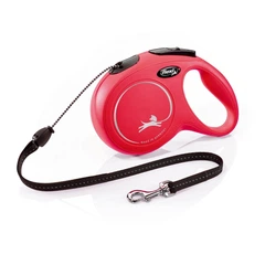 Рулетка для собак Flexi Classic Long M 8м/20кг, червона (Трос) 8022801
