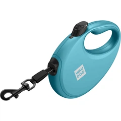 Повідець-рулетка для собак WAUDOG R-leash з контейнером M до 20 кг Блакитний