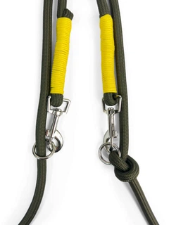 Повідець Hands Free хакі Dogs Bomba L-13/1