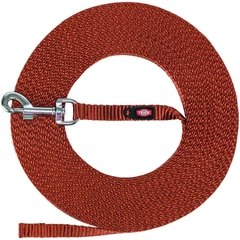 Повідок Trixie Tracking lead для собак екстралегкий XS–S 10 м 10 мм рижий