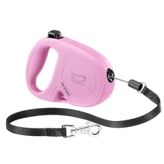 Рулетка із шнуром для собак Ferplast Flippy One Cord S Pink