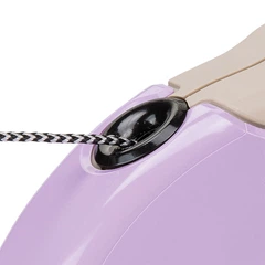 Повідець-рулетка для собак зі шнуром Ferplast Amigo Cord S Lilac