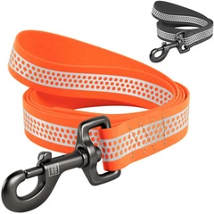 Collar Повідець WAUDOG (ВАУДОГ) 183 см 20 мм світловідбиваючий для собак сірий