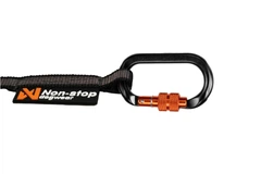 Non stop dogwear Повідець для собак Touring bungee leash Non-stop dogwear Чорний/Сірий 1,2 м/13 мм