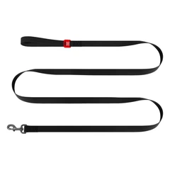 Без бренда Повідець для собак водостійкий WAUDOG Waterproof, S, Ш 15 мм, Д 500 см, чорний
