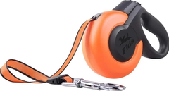 Повідець-рулетка для собак Fida Mars mini XS нейлон, пластик, помаранчевий 3 м