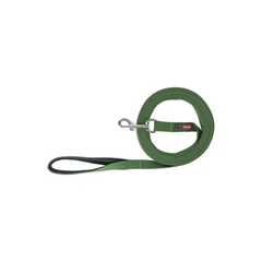 Повідець Trixie Tracking leash для собак бавовняний M 10 м 20 мм оливковий 199133