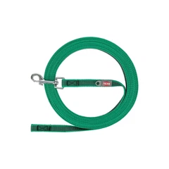 Повідець Trixie Tracking leash для собак прогумований S-M 10 м 15 мм зелений