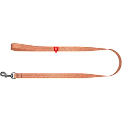 Collar Повідець 300 см 25 мм Waudog Re-cotton помаранчевий з відновленої бавовни для собак