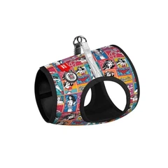 Collar Шлея Waudog Чудо-жінка комікс XS4 36-39 см м'яка для собак