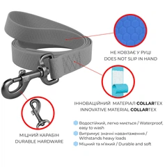 Повідець для собак WAUDOG Waterproof водостійкий M 3.05 м 20 мм Салатовий