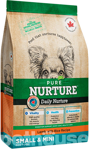 Pure Nurture Daily Lamb with Rice Small & Mini Dog Adult
