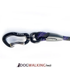 Без бренда Повідець воділка для собак Dog Walking PRO 50 см 9 мм лаванда