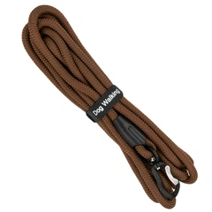 Без бренда Повідець круглий для собак Dog Walking PRO 10 мм 5 м койот