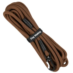 Без бренда Повідець круглий для собак Dog Walking PRO 10 мм 10 м койот