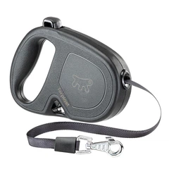 Рулетка для собак із стрічкою Ferplast Flippy One Tape S Black