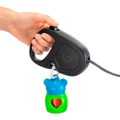 Рулетка для собак із стрічкою Ferplast Flippy One Tape S Black