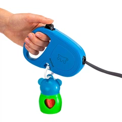 Рулетка для собак із стрічкою Ferplast Flippy One Tape S Blue