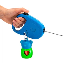 Рулетка із шнуром для собак Ferplast Flippy One Cord S Blue