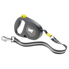 Світловідбивний висувний повідець для собак Ferplast Flippy One Reflex Tape L Yellow