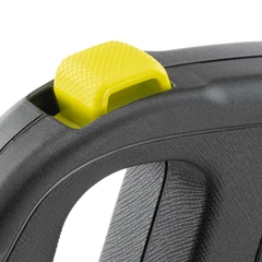 Світловідбивний висувний повідець для собак Ferplast Flippy One Reflex Tape L Yellow