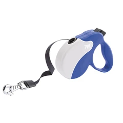 Повідець-рулетка для собак зі стрічкою Ferplast Amigo Tape S Blue